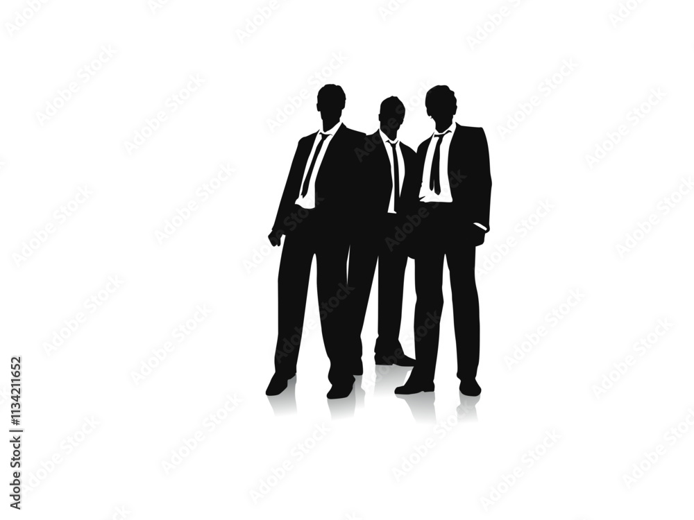 custom made wallpaper toronto digitalSketch of a group businessman people with expression