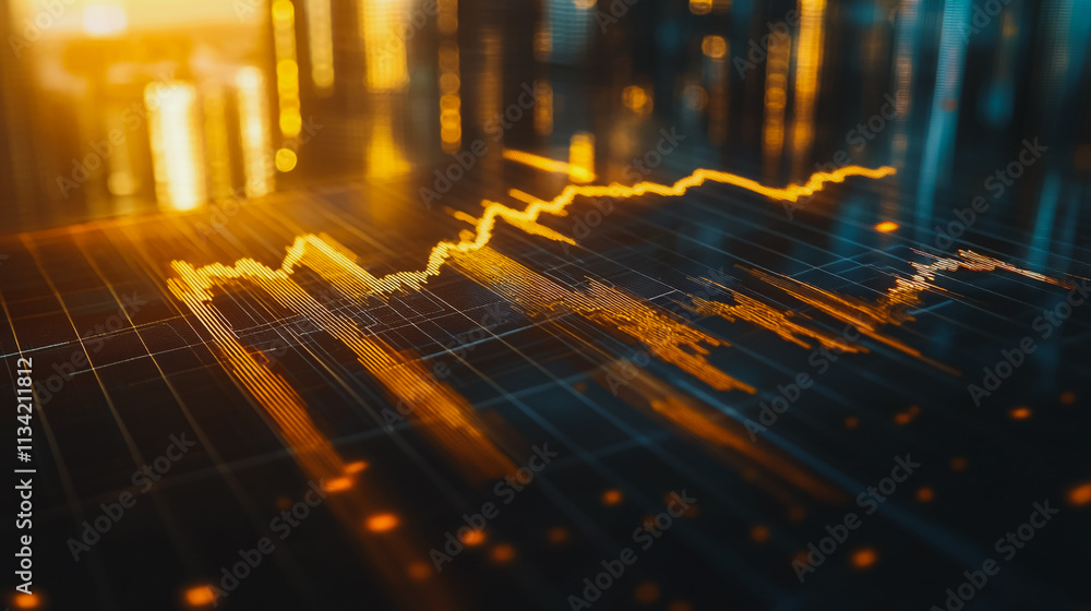 Abstract business Financial charts show a significant increase in profits in the stock market.This is driven by higher interest rates and continued growth. In the innovation world network of financial Abstract business Financial charts show a significant increase in profits in the stock market.This is driven by higher interest rates and continued growth. In the innovation world network of financial