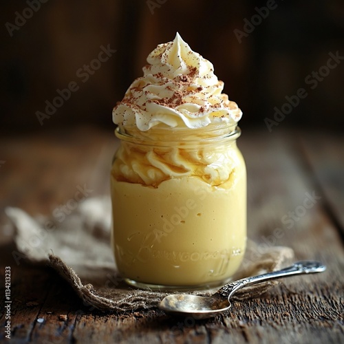 advocaat dutch egg liqueur custard  photo