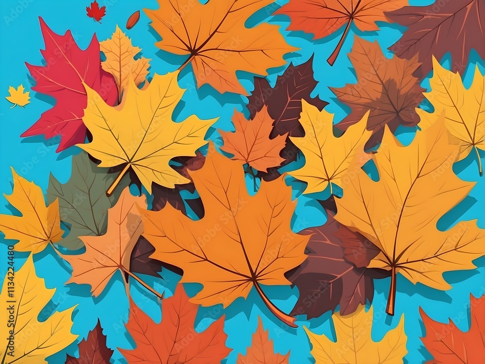 Obraz premium elegant fall bckground