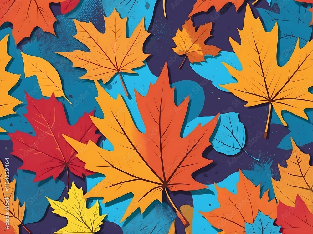Fototapeta premium elegant fall bckground