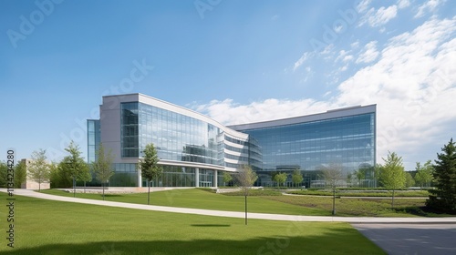 大学病院の外観②