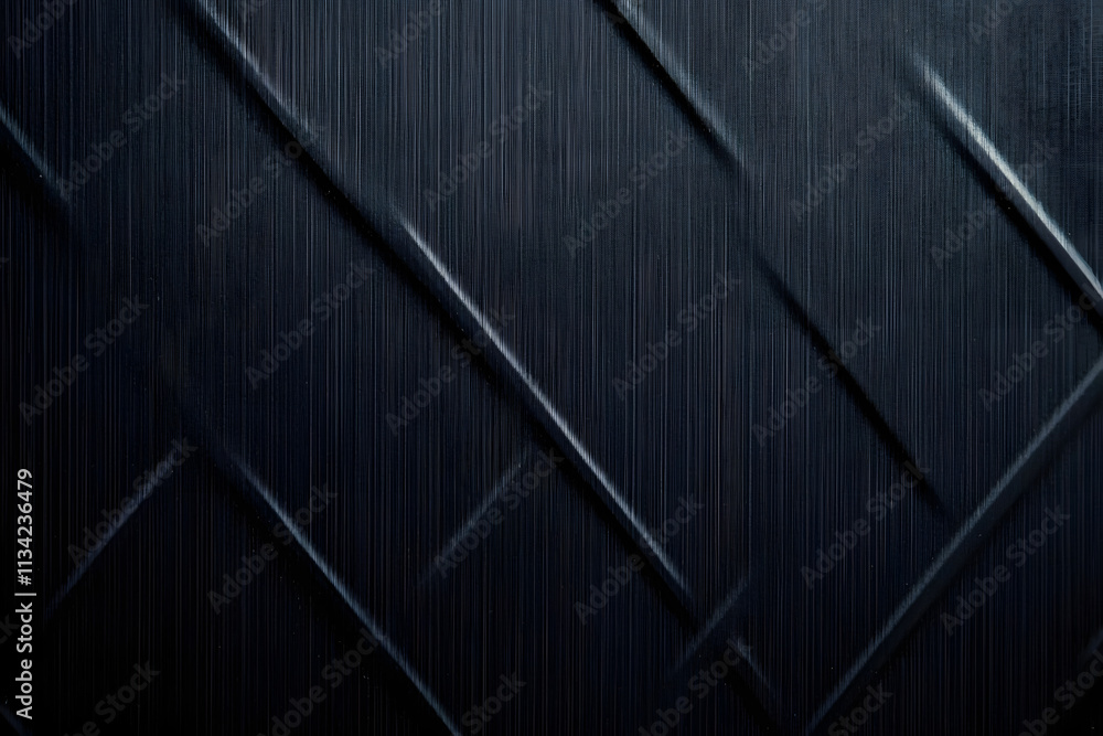 Close-up black metallic wall, abstract pattern background Close-up black metallic wall, abstract pattern background