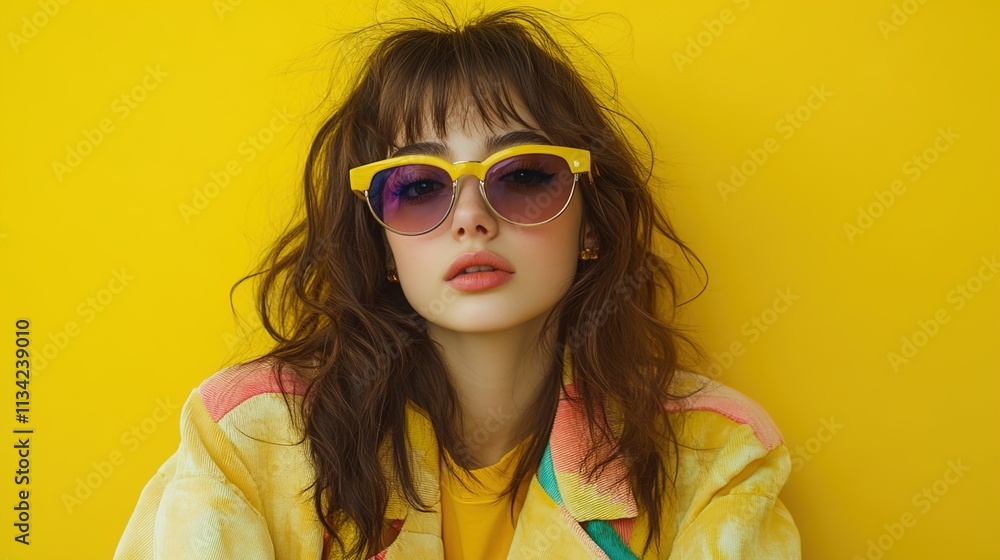 portrait of a woman with sunglasses portrait of a woman with sunglasses