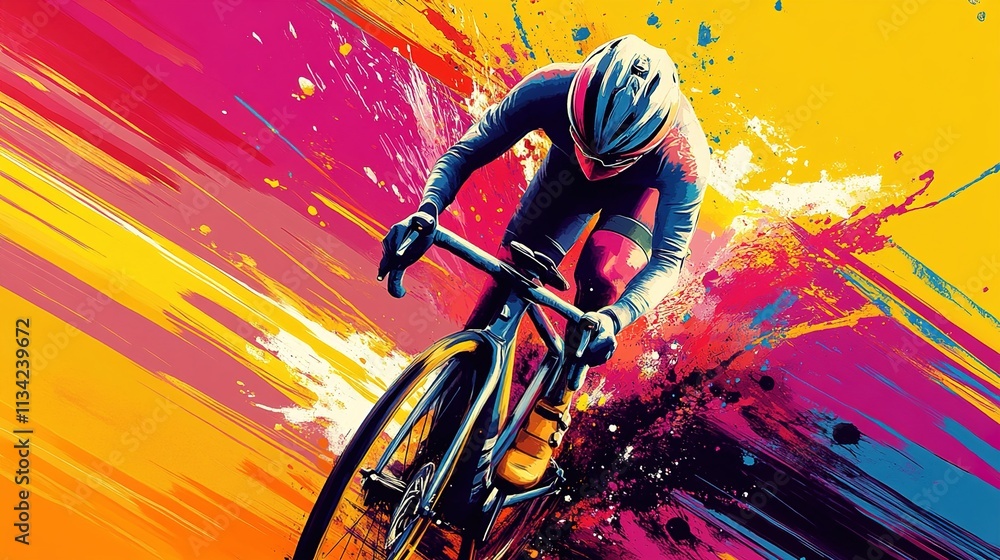 Fototapeta premium background with dj