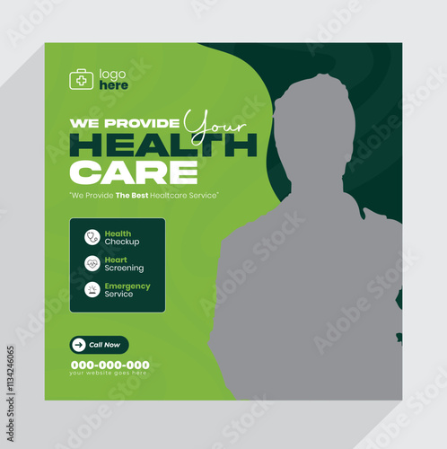 Cannabis hemp product CBD oil social media Post template design
