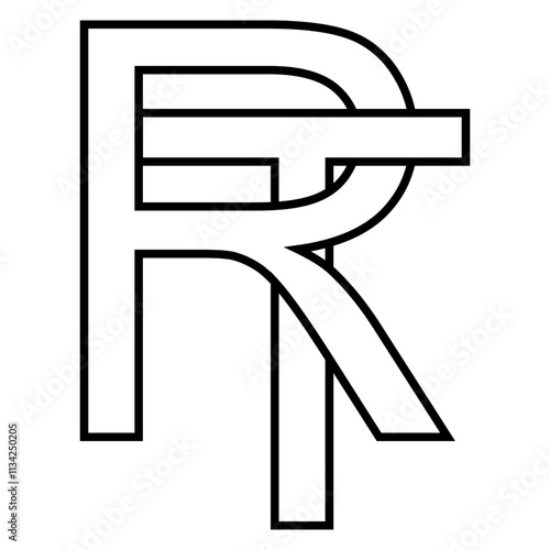 Logo sign rt tr, icon doubl...