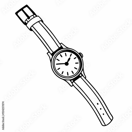 watch  ,White Background