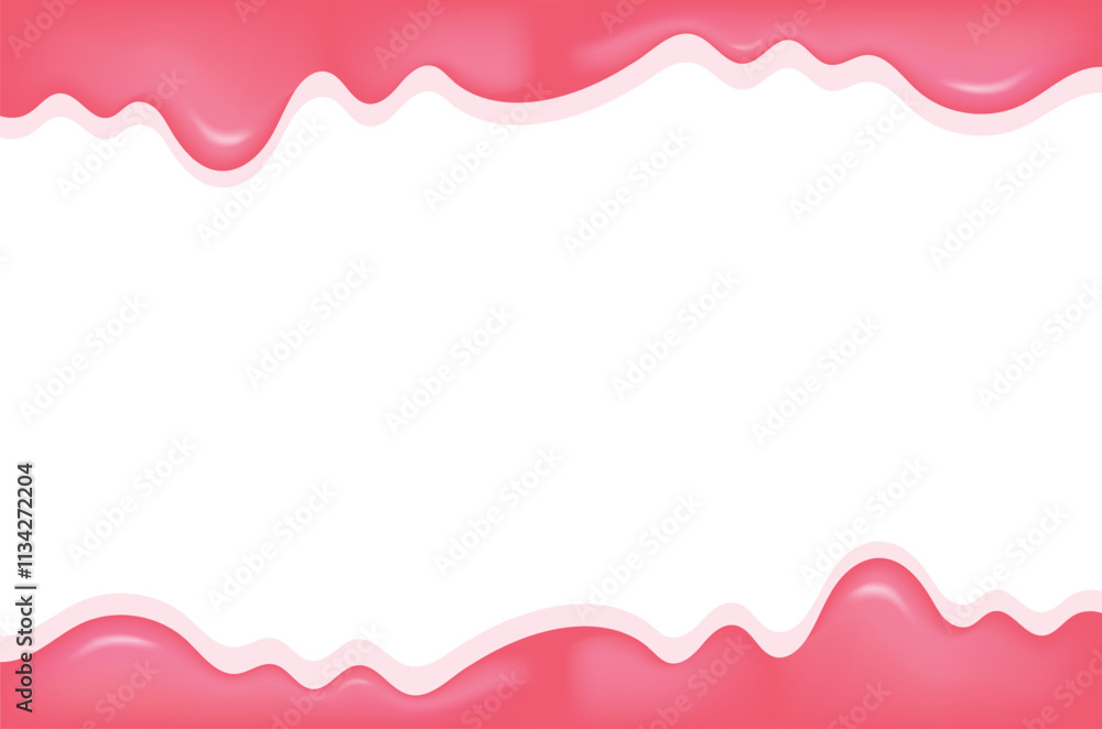 Sweet and Melting Dripping Strawberry Texture Background Sweet and Melting Dripping Strawberry Texture Background