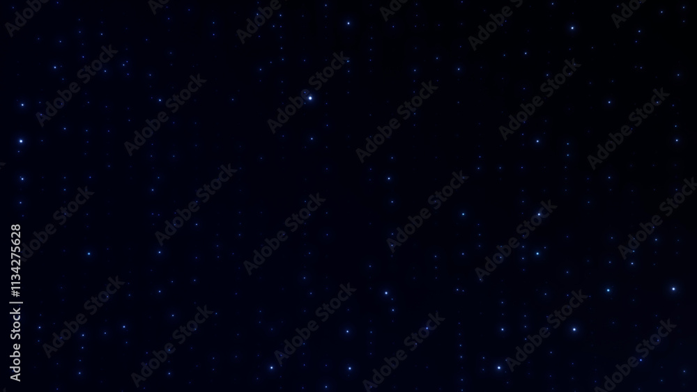 Fototapeta premium Abstract dark blue dots and lines wave wall background. Particles pattern with halftone effect. Glowing digital futuristic sci fi concept with shiny elements. 