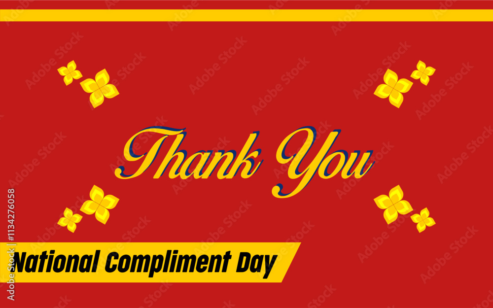 National Compliment Day holiday concept National Compliment Day holiday concept