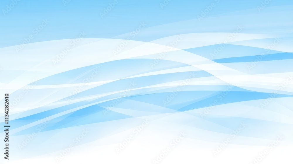 Abstract Blue and White Wave Background Design Abstract Blue and White Wave Background Design