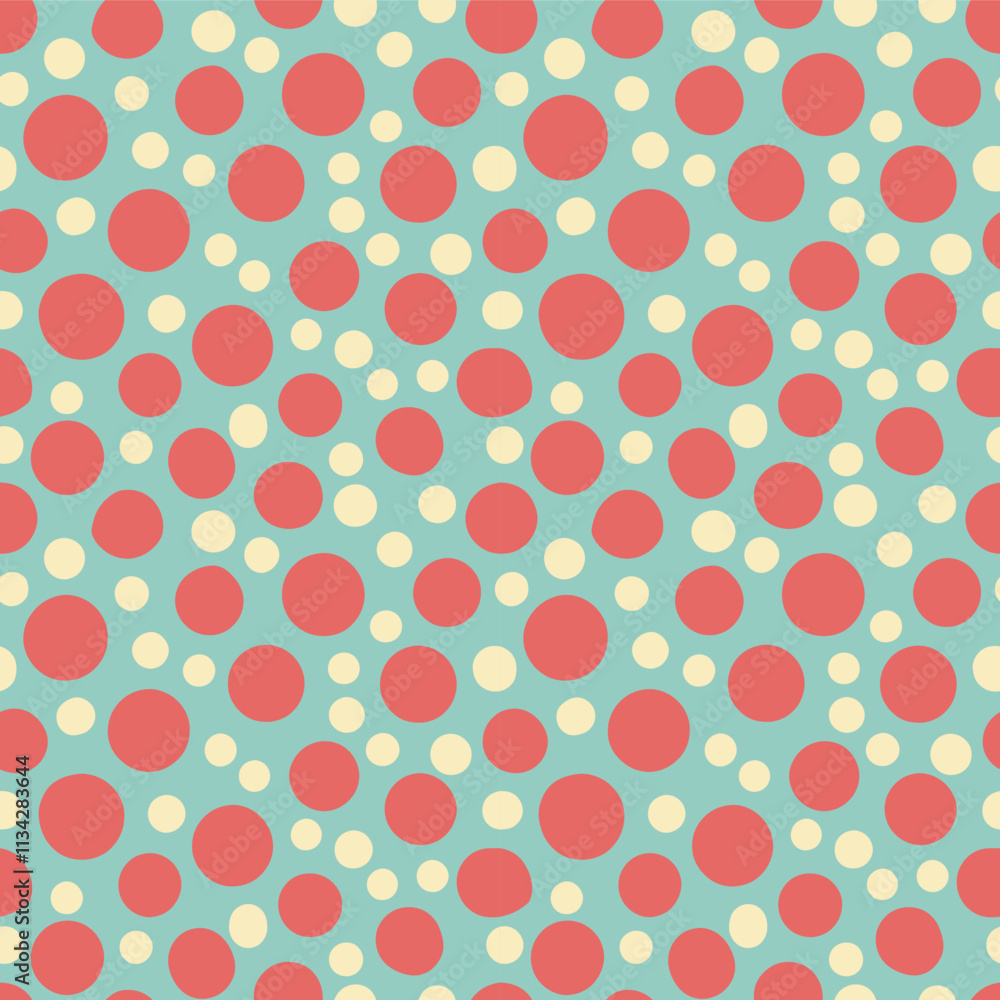 polka dot pattern design vector art. polka dot pattern design vector art.