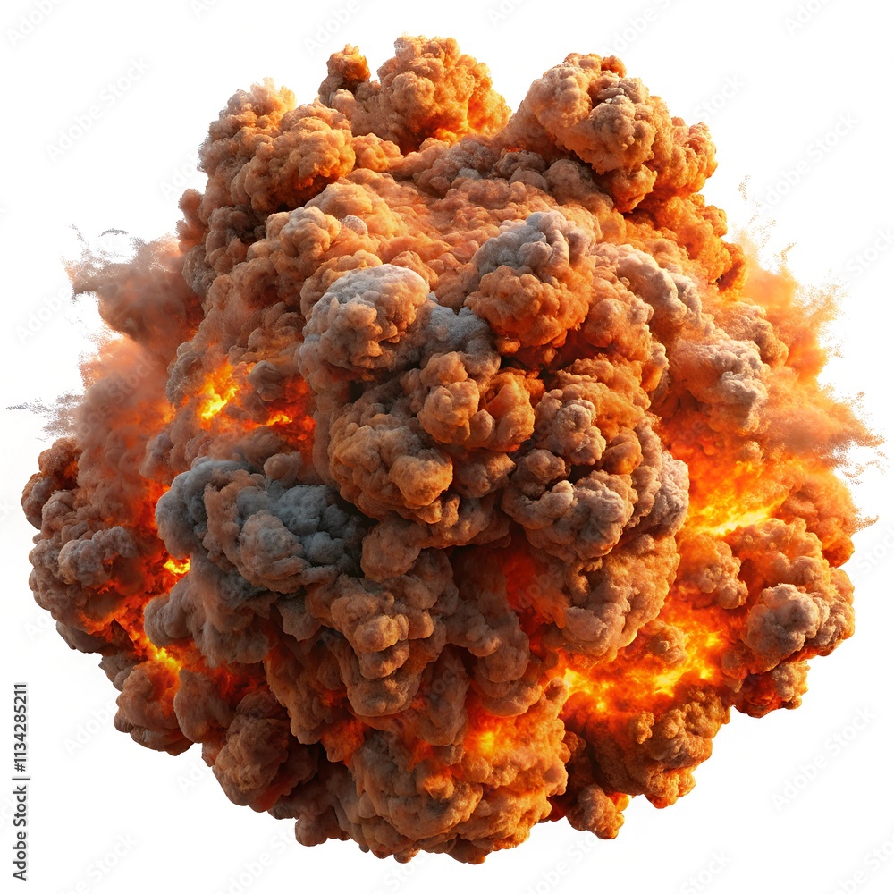 explosion of fire and smoke on an isolated white background Flames and smoke. Fiery explosion with smoke isolated explosion of fire and smoke on an isolated white background Flames and smoke. Fiery explosion with smoke isolated