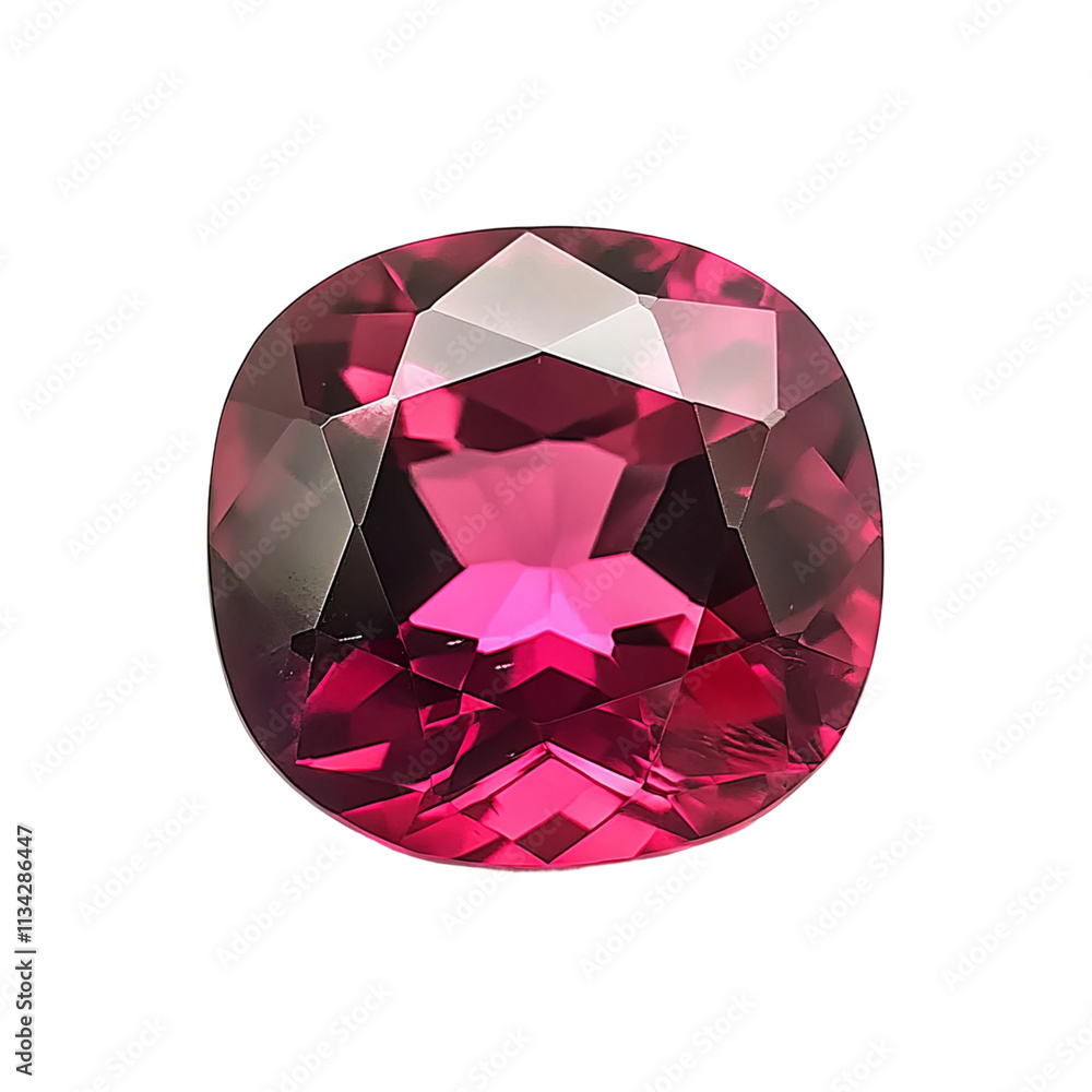 ruby on a white background ruby on a white background