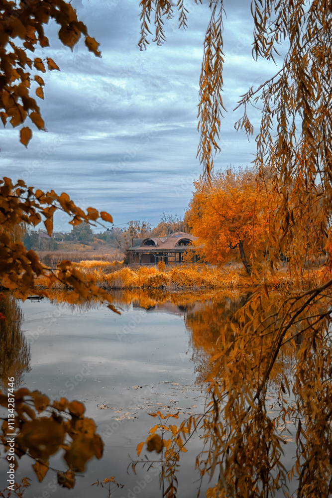 Obraz premium autumn in the park