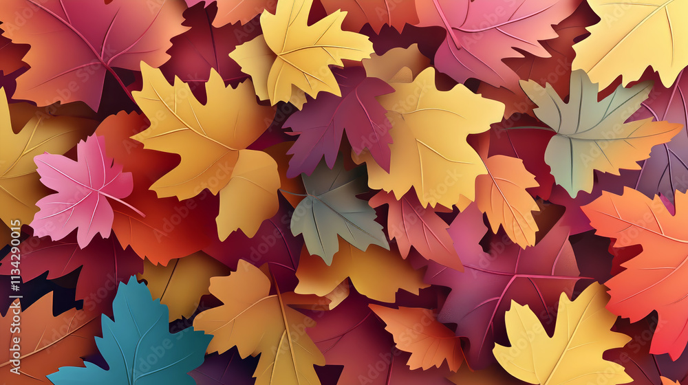 colourful background of autumn / fall leaves colourful background of autumn / fall leaves
