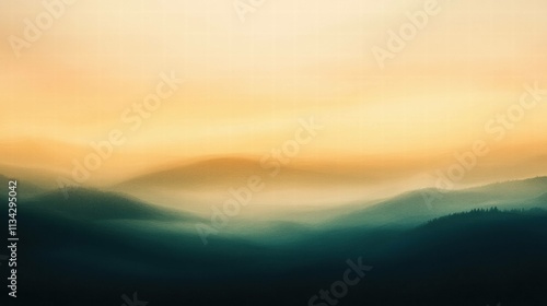 Abstract Soft Light Blurred Gradient with Subtle Hues