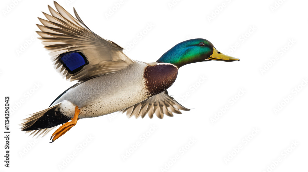 Mallard bird fly Mallard bird fly