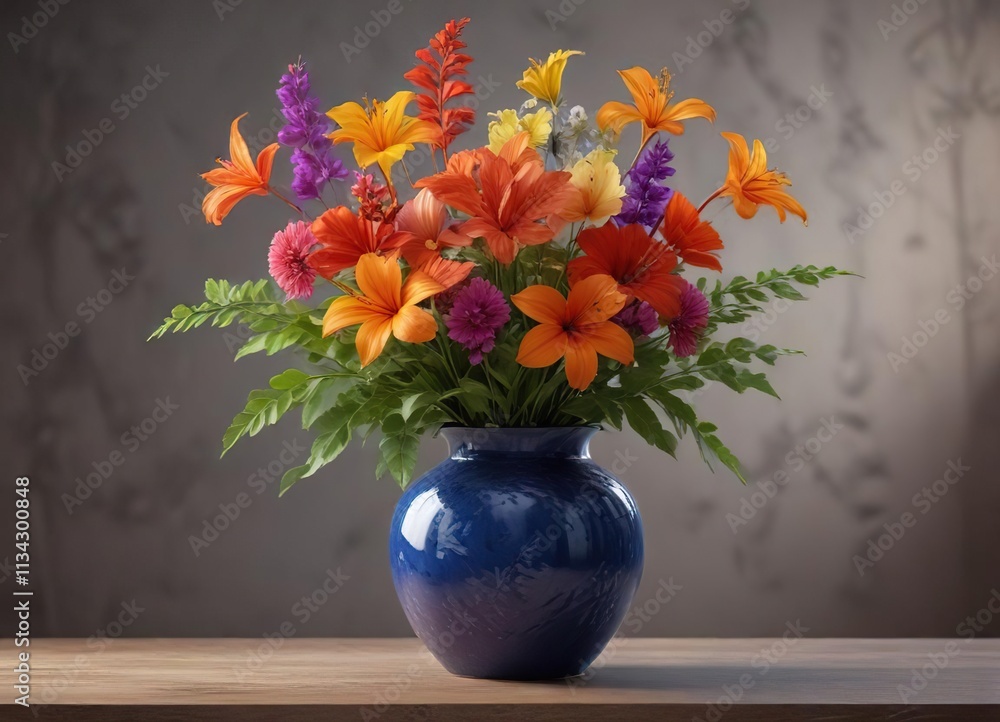 artfully placed leaves in a vase with fresh flowers, leaves, floral arrangement, vase artfully placed leaves in a vase with fresh flowers, leaves, floral arrangement, vase