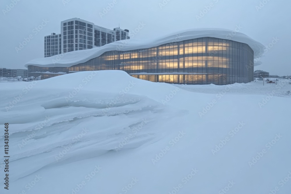 Modern Architecture in Winter Wonderland Modern Architecture in Winter Wonderland