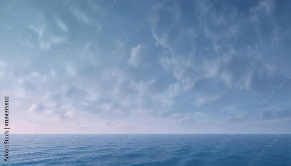 Obraz premium Soft abstract blue gradient texture with gentle blend of sky and ocean hues, abstract blue gradient background, soft focus effect , atmospheric background
