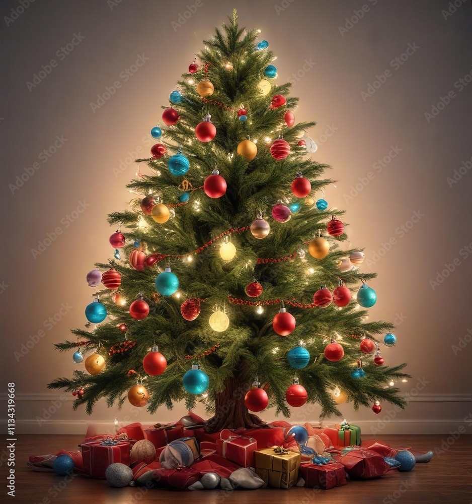 Tired Christmas tree with ornaments and lights, tire art decoration, garage decor, unique gift Tired Christmas tree with ornaments and lights, tire art decoration, garage decor, unique gift