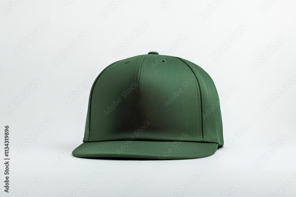 Solid-color hat mock-up showcasing clean design and texture, perfect for branding Solid-color hat mock-up showcasing clean design and texture, perfect for branding