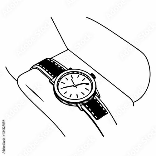 watch  ,White Background