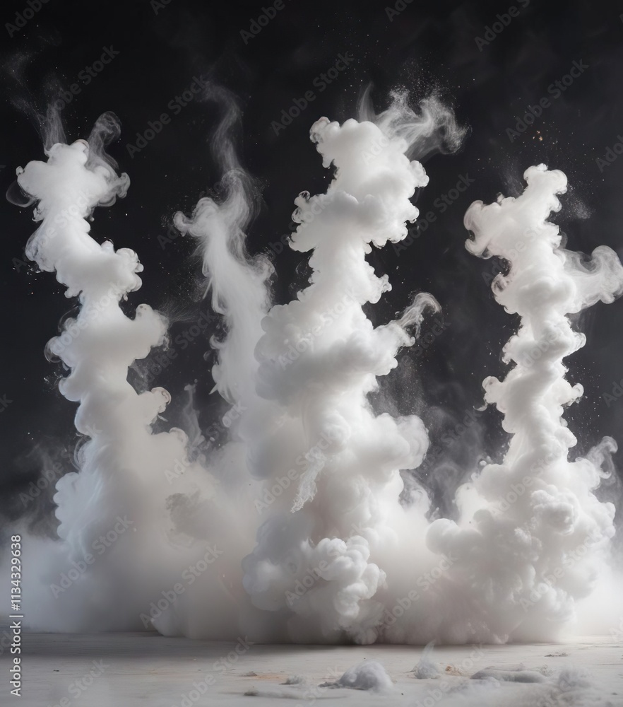 Whispy Vapors Dancing in Air with Sparkling White Liquid Smoke Fog , ethereal motion, whimsical atmosphere Whispy Vapors Dancing in Air with Sparkling White Liquid Smoke Fog , ethereal motion, whimsical atmosphere