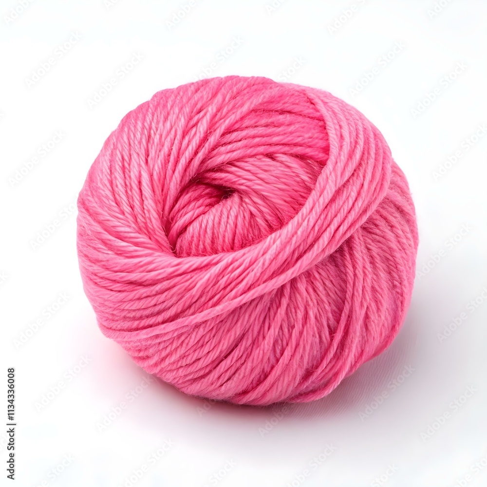 Ball of yarn isolated on white background. Woolen skeins of thread.
Ball of yarn isolated on white background. Woolen skeins of thread.