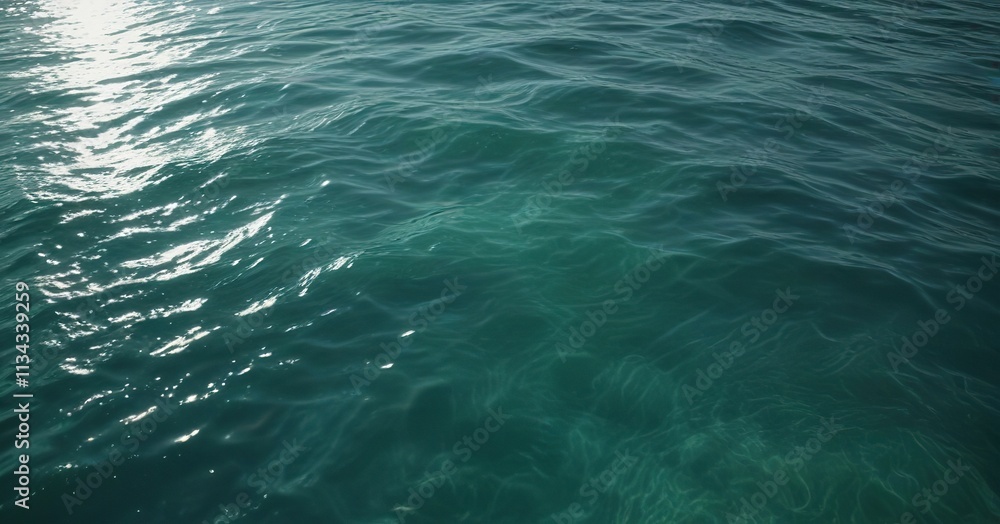 Shimmering blue-green water with subtle ripples, blue, iridescent, shimmer Shimmering blue-green water with subtle ripples, blue, iridescent, shimmer