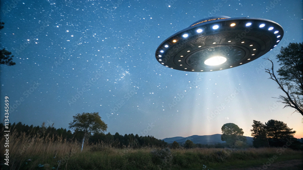 ufo in the night ufo in the night