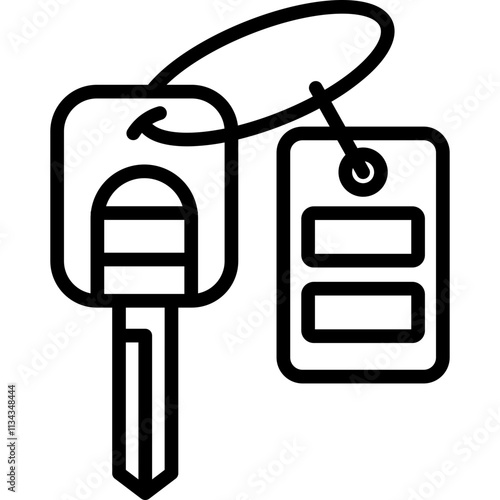 Car Key Icon