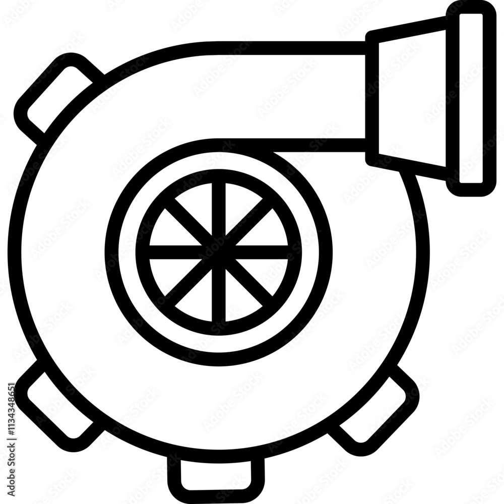 Photography Turbo Engine Icon