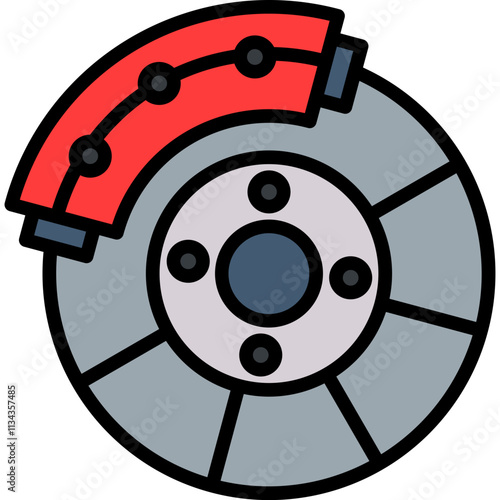 Brake Disc Icon