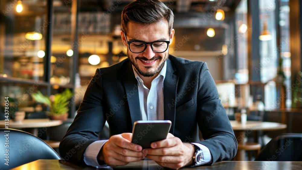 Caucasian Businessman Using Mobile Phone
Professional Business Communication Visuals Caucasian Businessman Using Mobile Phone
Professional Business Communication Visuals