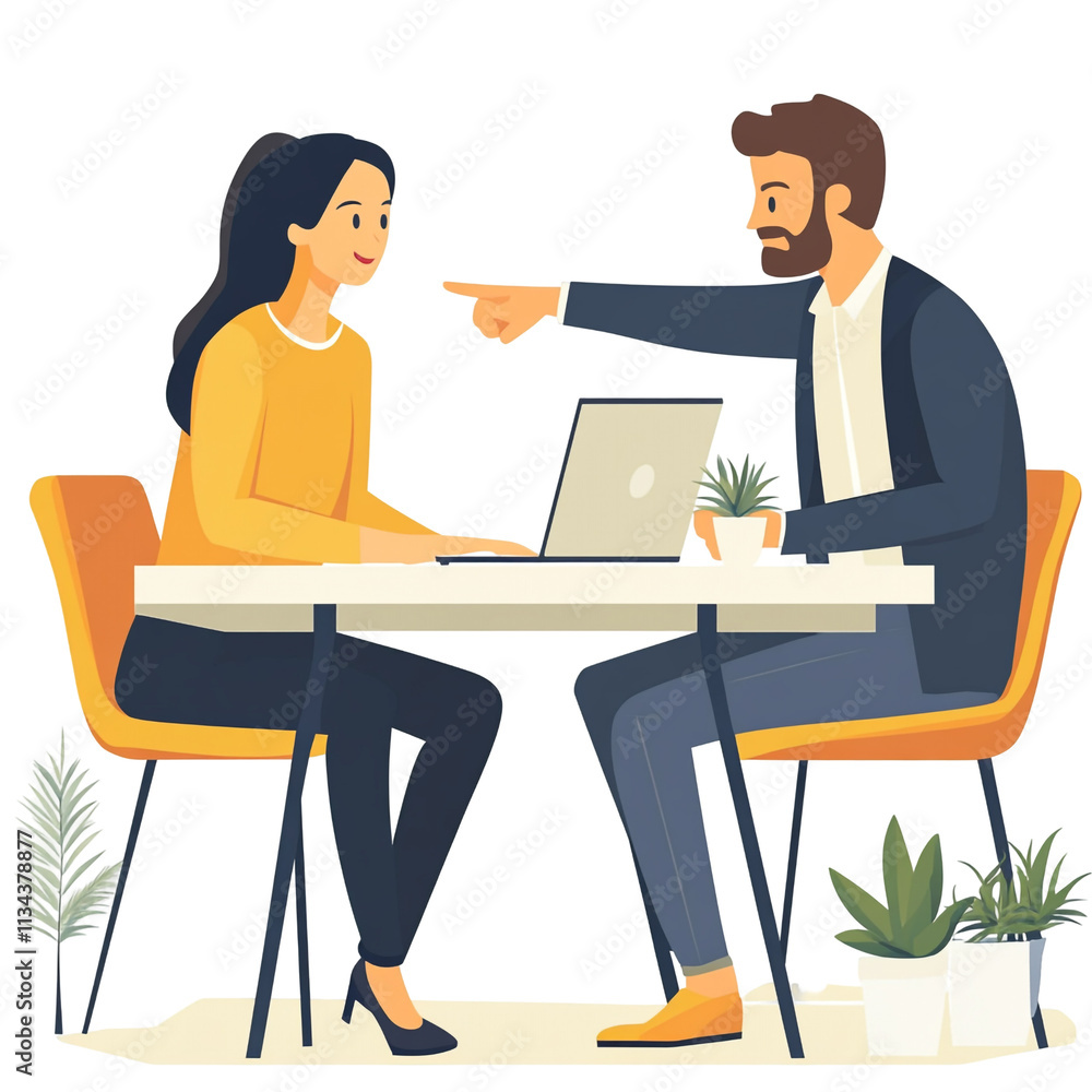 Fototapeta premium Business Meeting: Collaborative Teamwork and Discussion