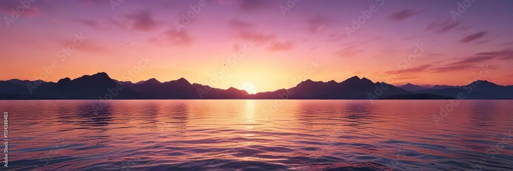 Sunset-inspired background with warm teal and purple tones, abstract, purple Sunset-inspired background with warm teal and purple tones, abstract, purple