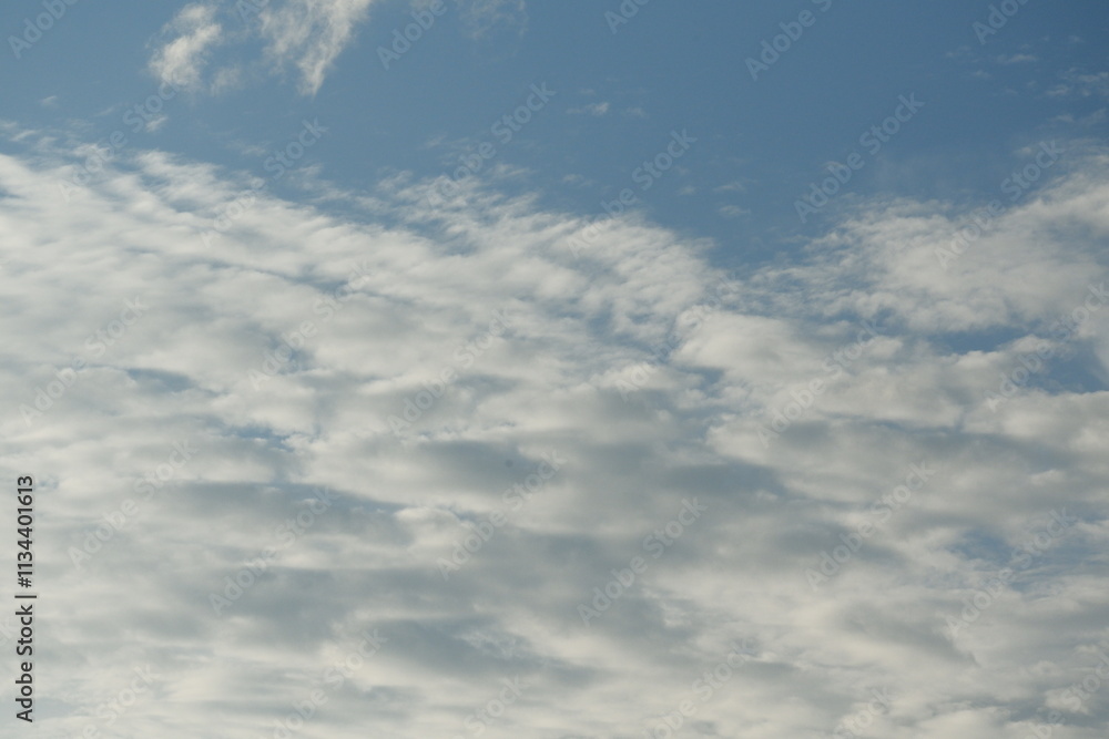 White clouds, blue sky in a sunny afternoon, are suitable for the background White clouds, blue sky in a sunny afternoon, are suitable for the background