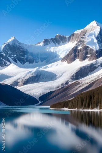 lake in the mountains