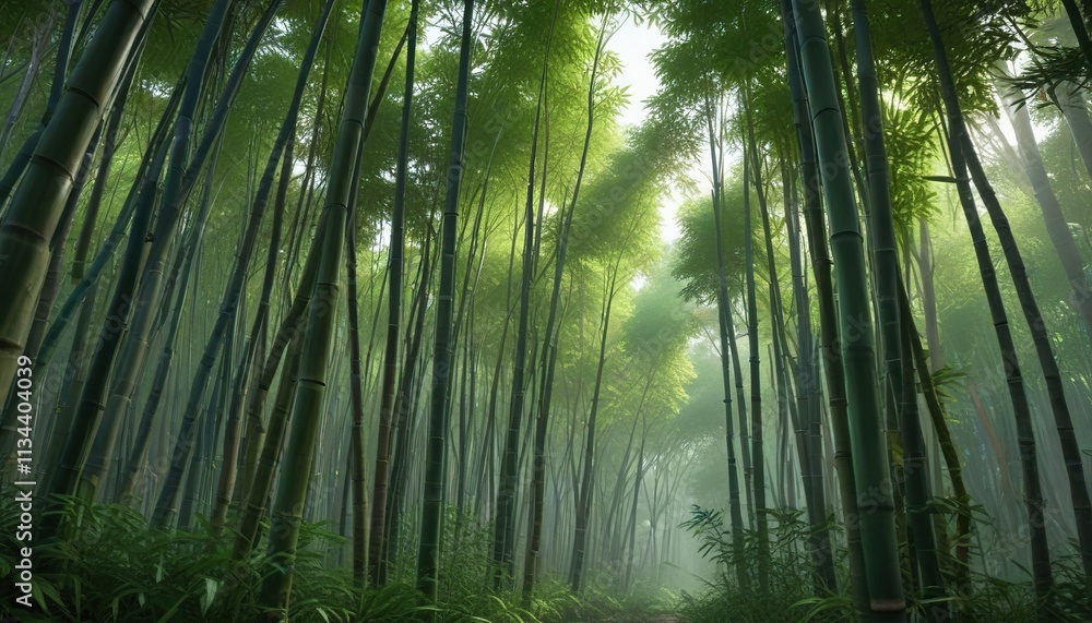 Bamboo forest with tall stalks and dense foliage, bamboo forest, leafy greens Bamboo forest with tall stalks and dense foliage, bamboo forest, leafy greens