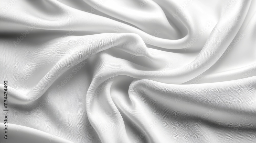 Obraz premium Soft flowing cloth background, ideal for product presentations or luxury mockups
