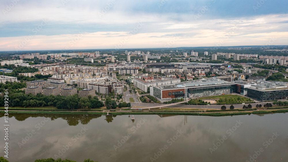 Fototapeta premium aerial view