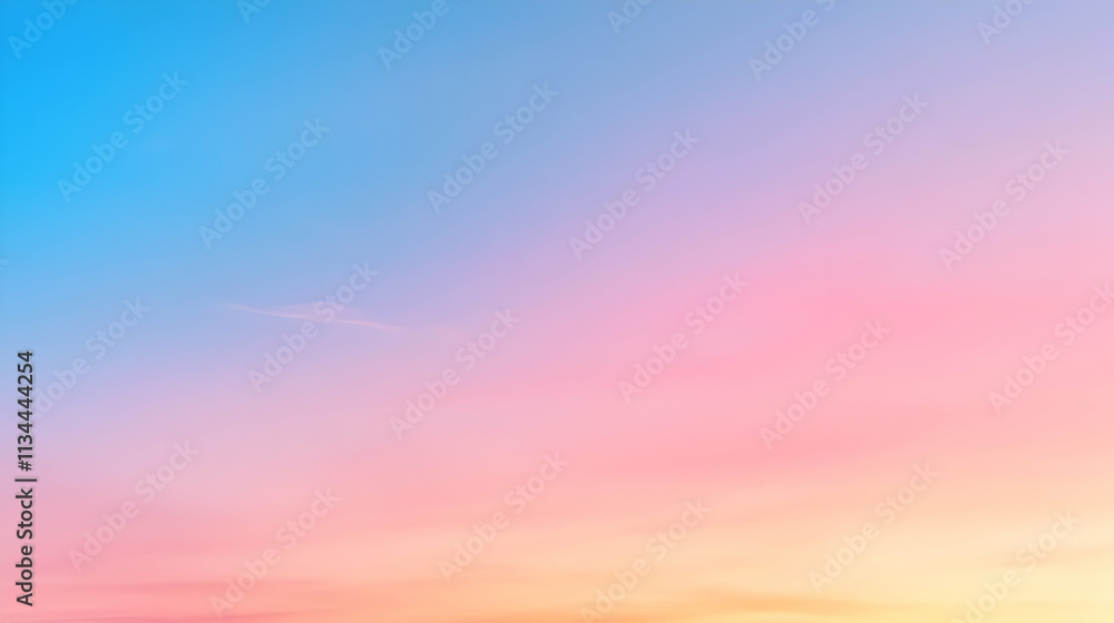 Pastel sunrise sky with soft gradient colors. Pastel sunrise sky with soft gradient colors.