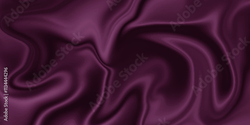 Abstract purple background luxury cloth or liquid wave silk satin background. Silk texture black material or shiny soft smooth luxurious cloth. Smooth elegant silk or satin luxury cloth texture.