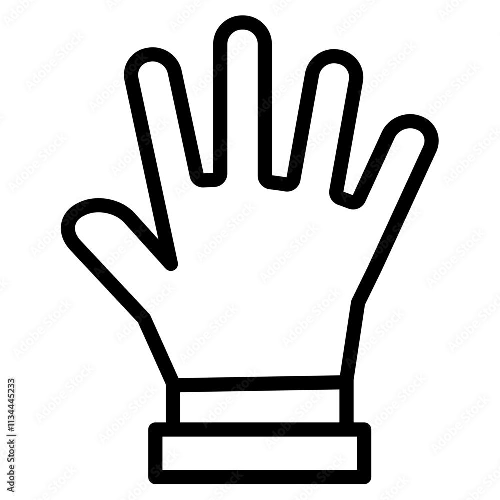 Goalkeeper Gloves Icon Element For Design Goalkeeper Gloves Icon Element For Design