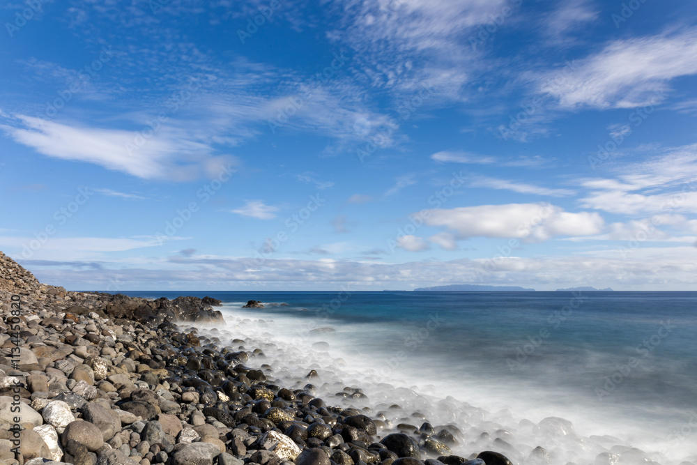 The beautiful coast of madeira