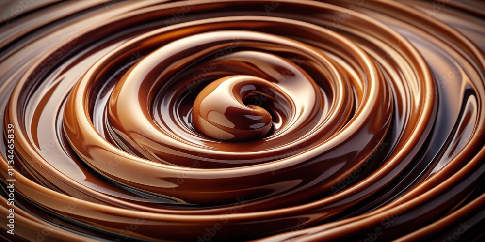 Close up of chocolate swirl with milk and dark chocolate layers, chocolate, swirl, close up, render, dessert, sweet Close up of chocolate swirl with milk and dark chocolate layers, chocolate, swirl, close up, render, dessert, sweet