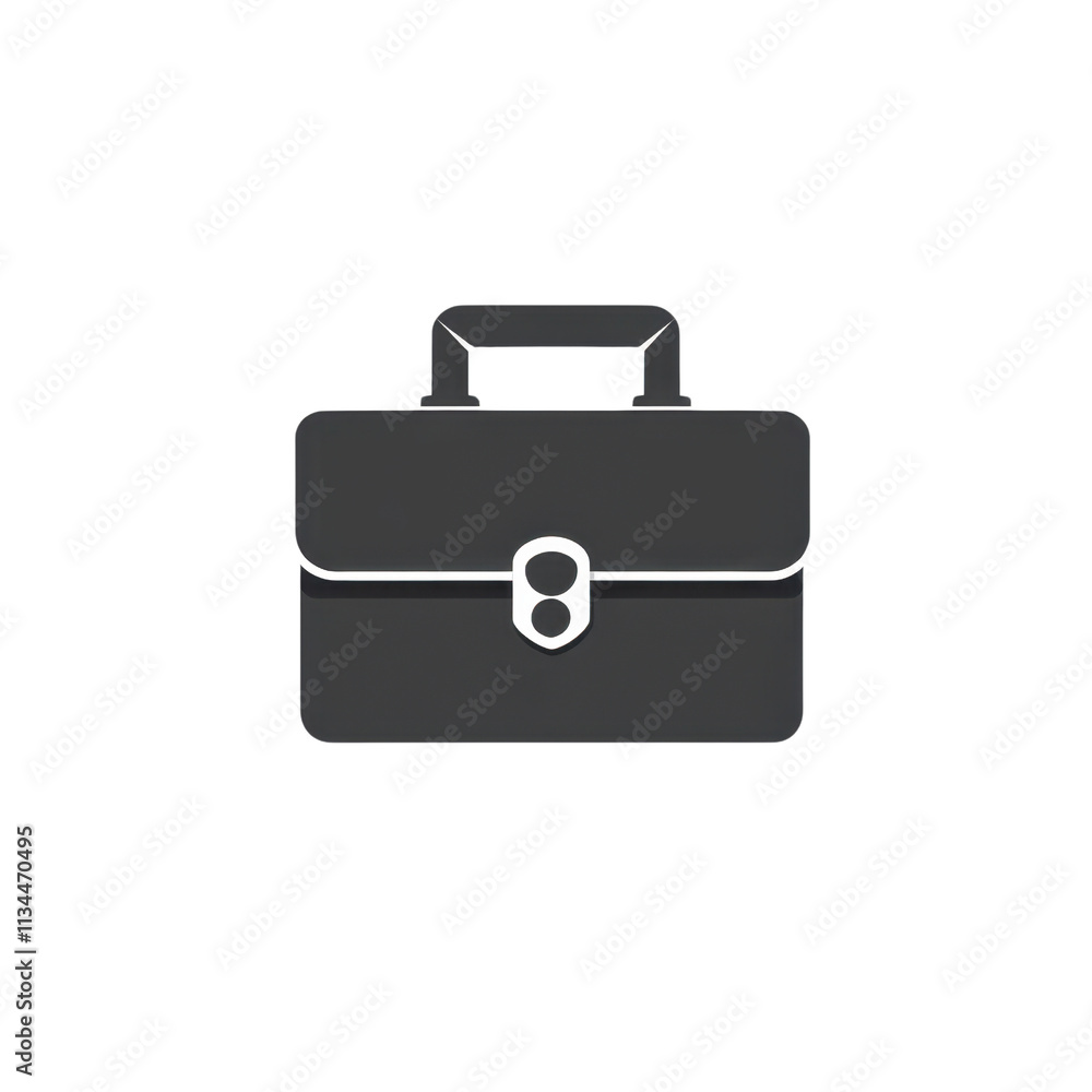 Simple Black Briefcase Icon for Business and Professional Use Simple Black Briefcase Icon for Business and Professional Use